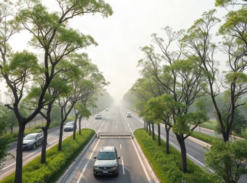 Trees Shield You From Highway Pollution